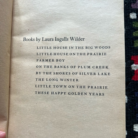 Set of 8 vintage Little House on the Prairie Books, Harper Trophy, 1971 printing - Picture 4 of 4